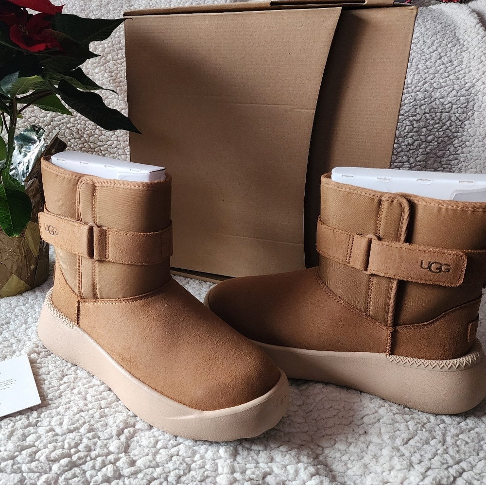 UGG Tan Suede Boots